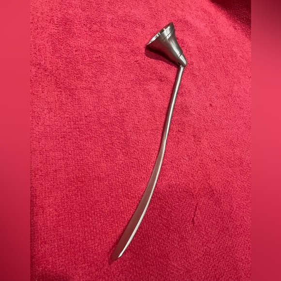 Pewter Candle Snuffer Bell Shaped Cone - Picture 5 of 8